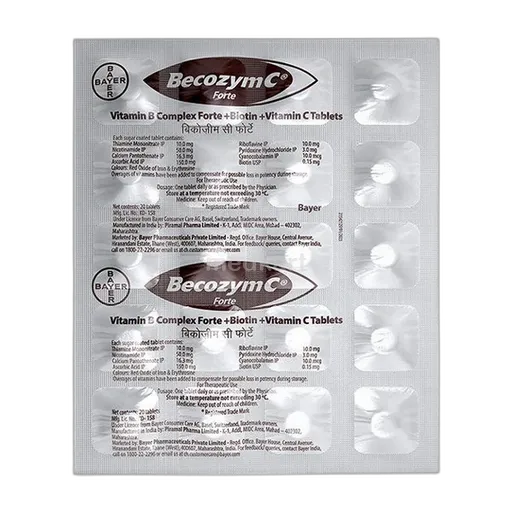becozyme c forte tablet 20's